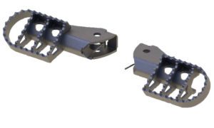 BMW R1200 & R1250 LC Wide Rider Foot Pegs (Pair)
